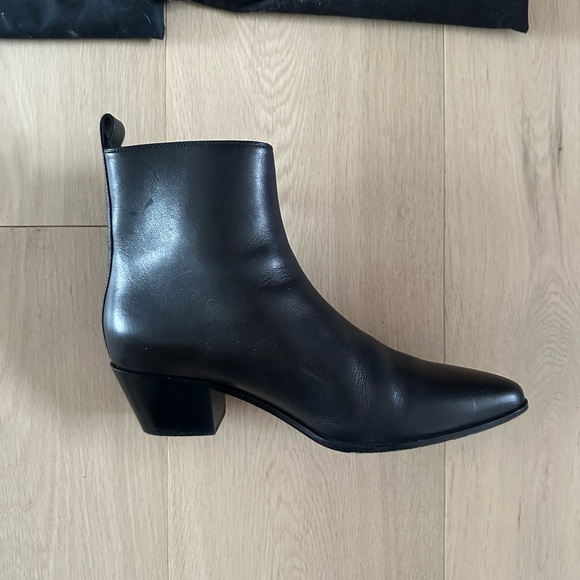 Saint Laurent Black Women's Ankle Boots - Picture 3 of 3